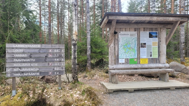 Ritajärven opaste